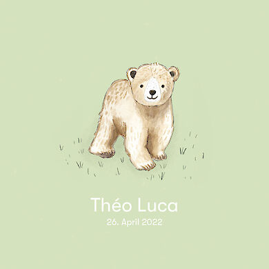 Baby Bear – pale green