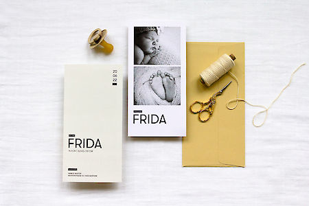 Neue Geburtskarten Serie «Minimal»