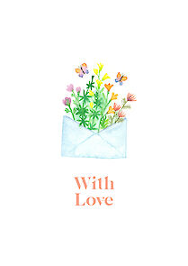 Blumen Couvert With Love