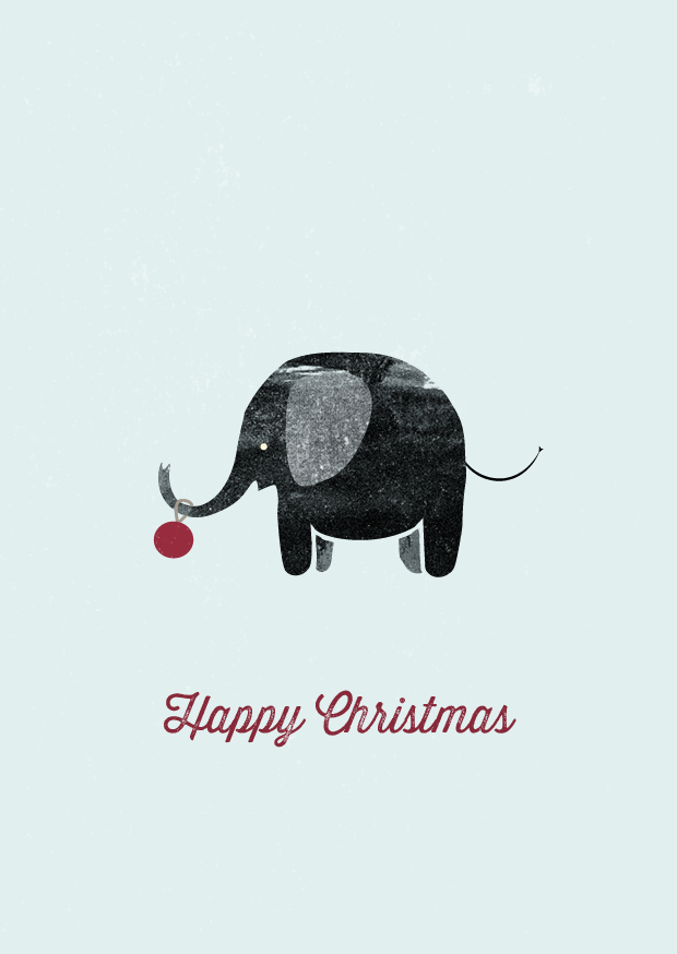 ELEPHANTS Happy Christmas