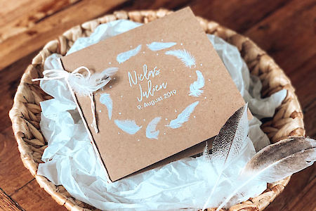 Geburtskarten für Herbstbabys