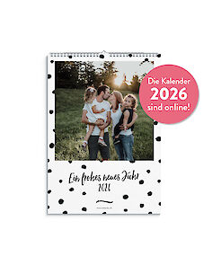 Familienkalender mit Fotos A4