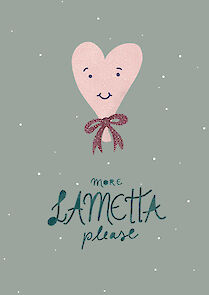 Carte de Noël  Lametta